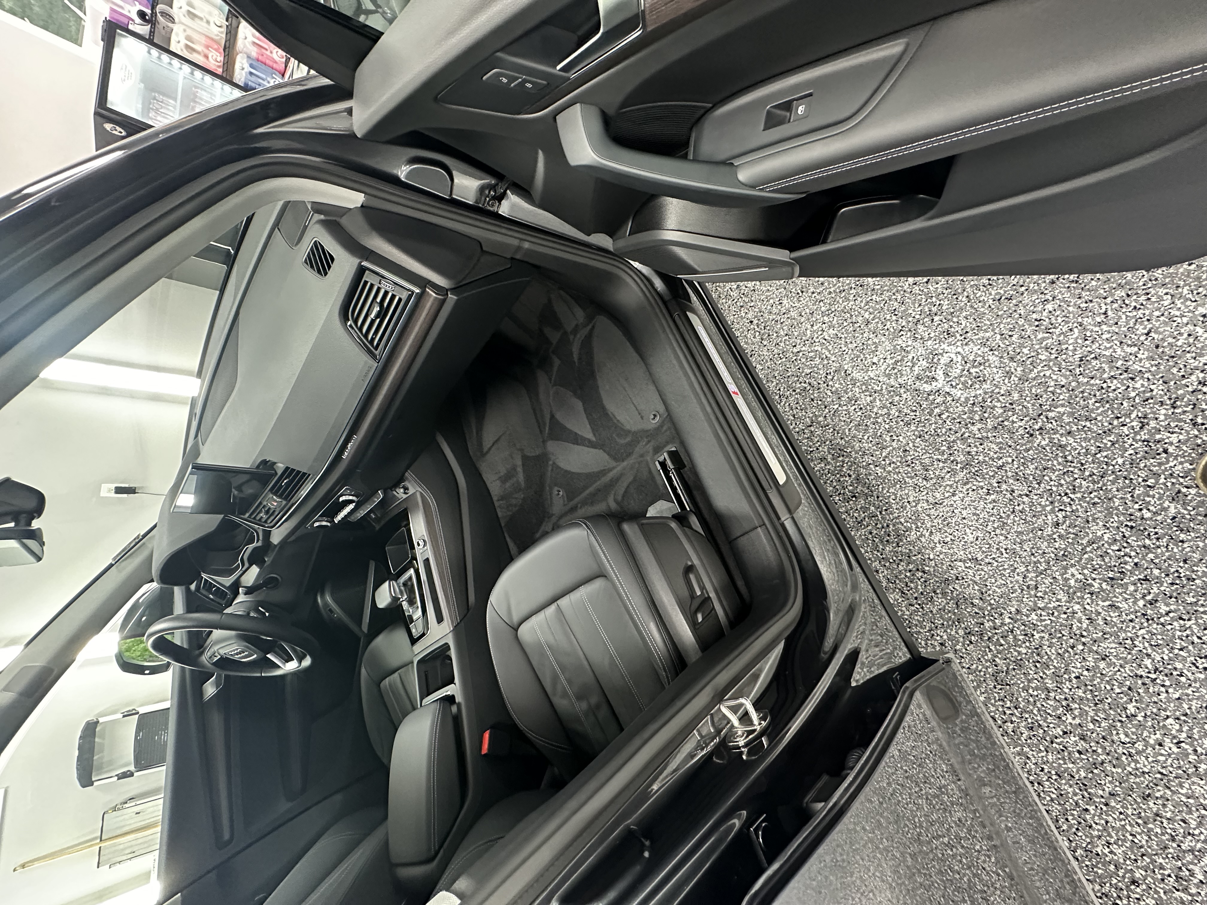 Detail work in progress at Auto Spa of Falmouth