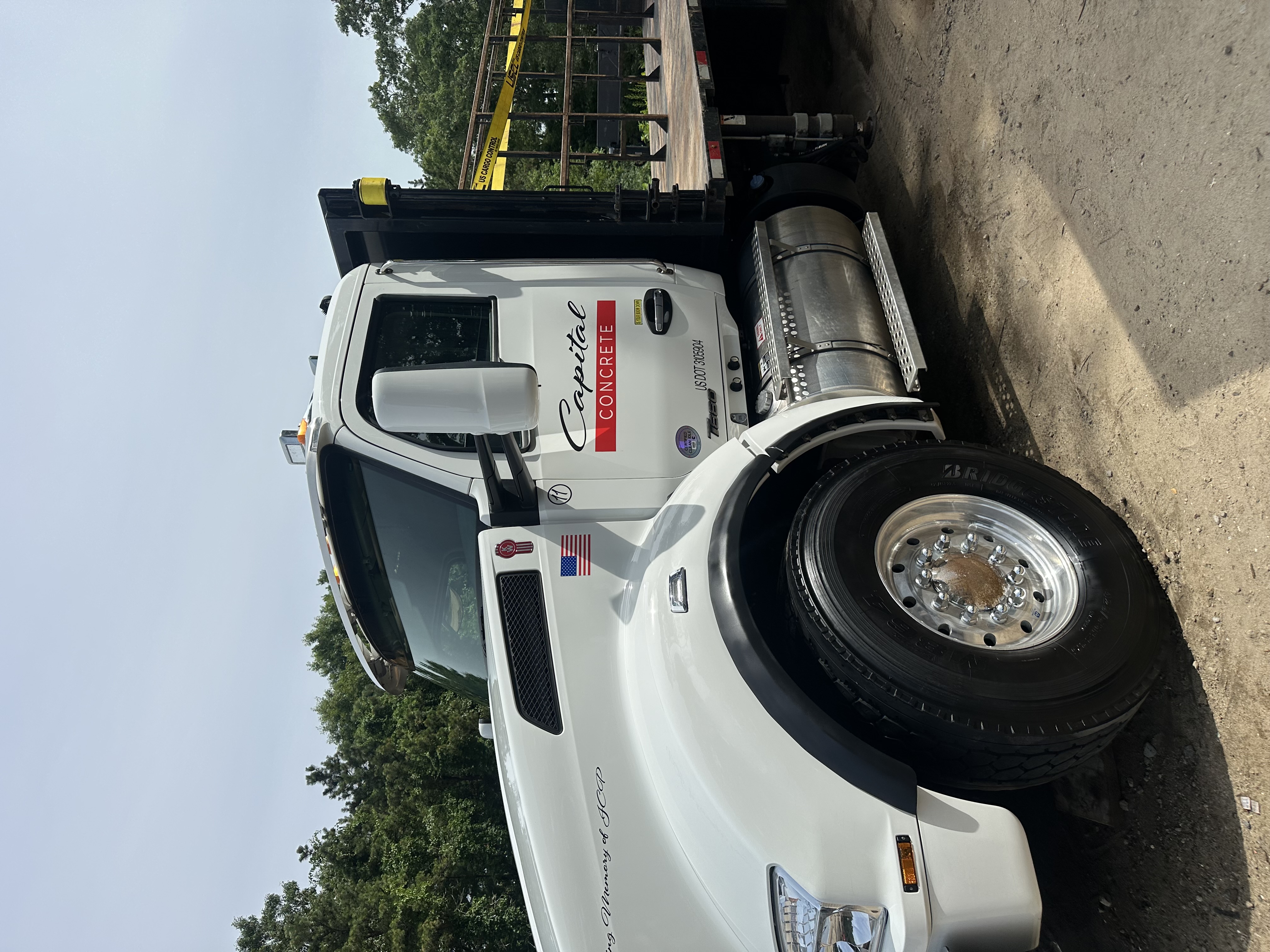 Capital Concrete truck detailed — rear quarter view