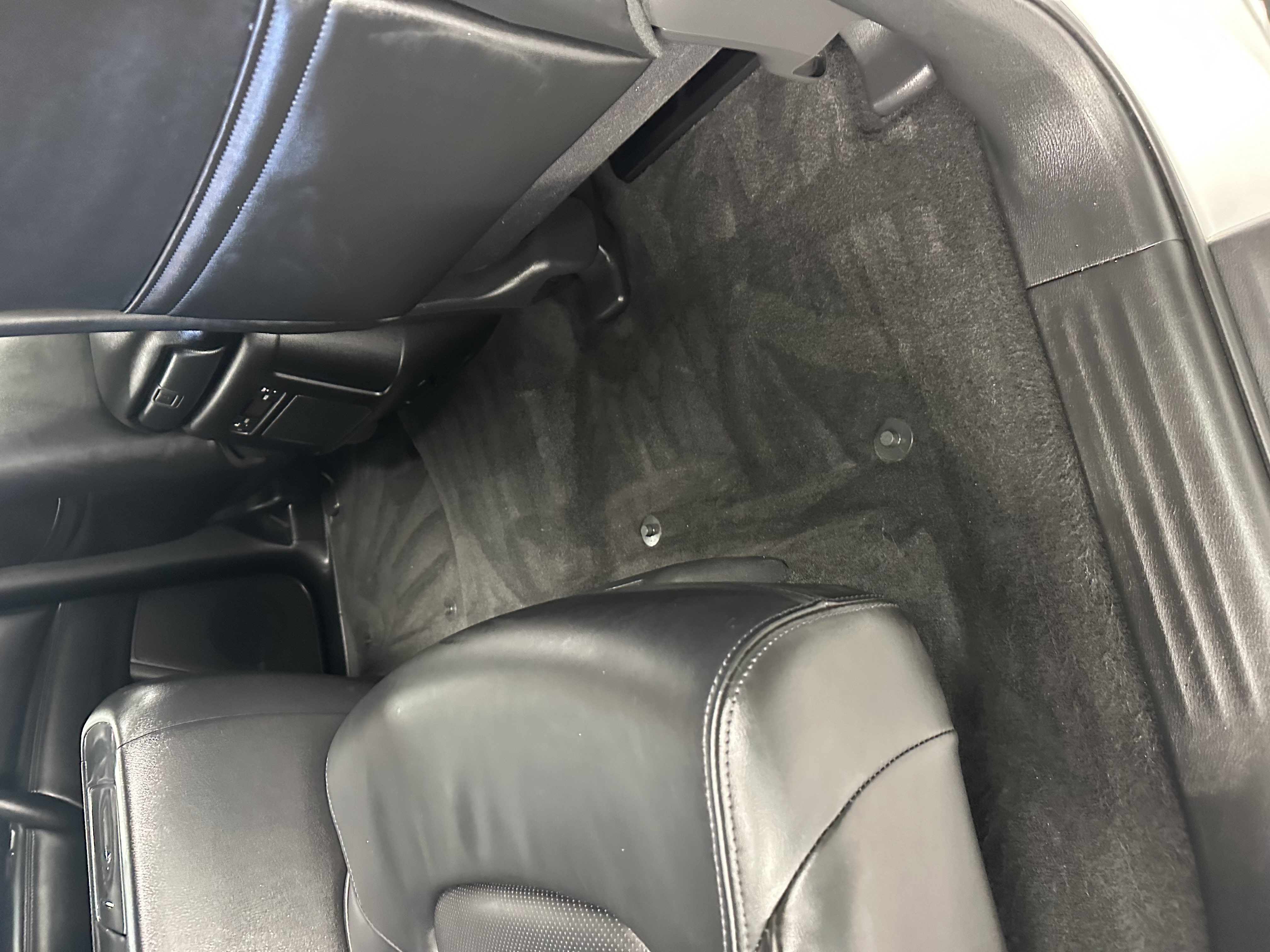 Van interior detailed — Auto Spa signage visible