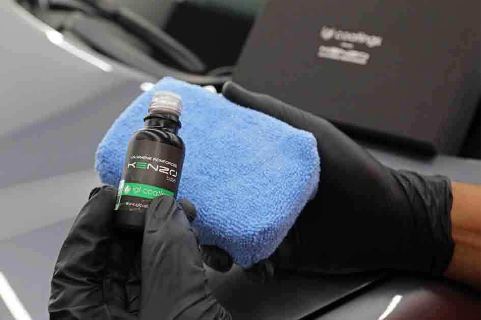 IGL Ecocoat Kenzo ceramic coating application in Falmouth MA