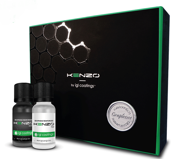 IGL Ecocoat Kenzo professional ceramic coating kit used at Auto Spa of Falmouth
